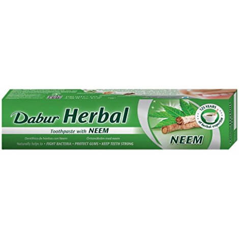 Zubná pasta s neemom, 100 ml, Dabur